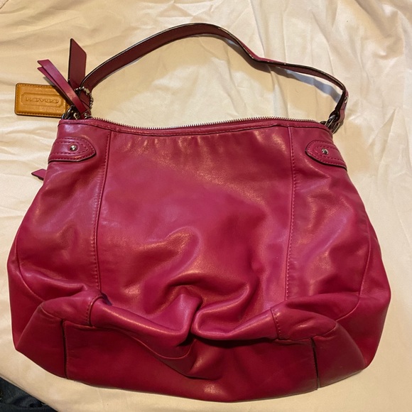 Coach pink purse - Picture 2 of 3